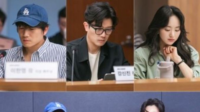 '판사 이한영' 지성-박희순-원진아의 연기 시너지가 발휘된 대본리딩 현장 大공개!