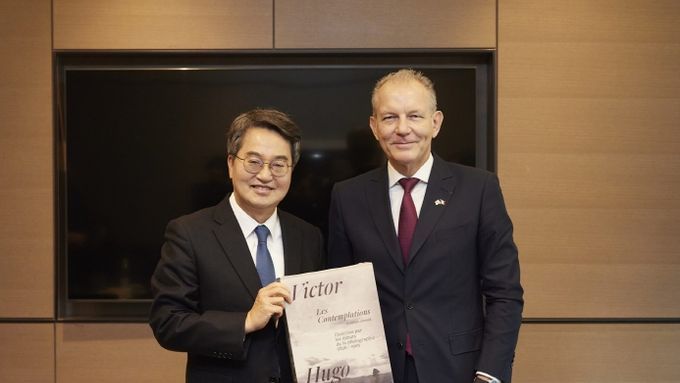 김동연 경기도지사, 프랑스 에어리퀴드사와 반도체소재·수소분야 투자 계획 논의