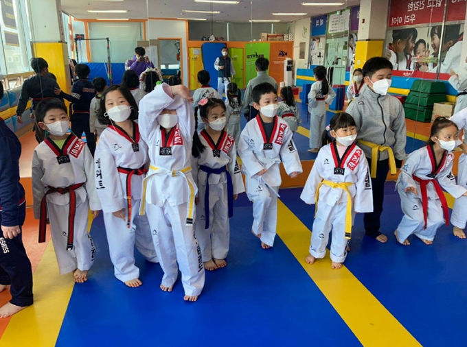 엘리트태권도장 수련생