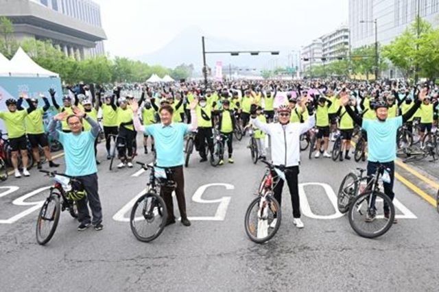 오세훈 시장, 11일(일) 2025 서울자전거대행진 참석