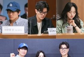 '판사 이한영' 지성-박희순-원진아의 연기 시너지가 발휘된 대본리딩 현장 大공개!