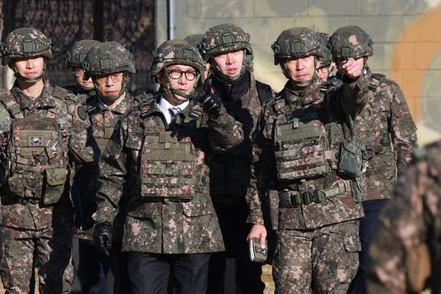 김민석 국무총리, 육군 제9보병사단 방문
