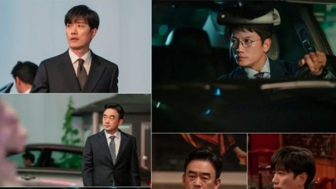 '판사 이한영' 지성, 자신의 죽음 설계한 박희순 노린다! 날카로운 눈빛 발사