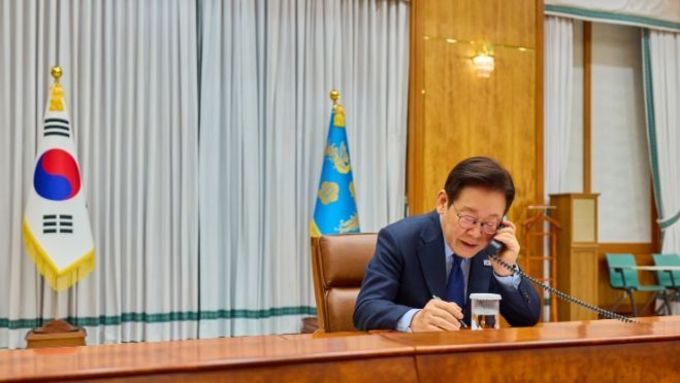 이재명 대통령, 루터 NATO 사무총장과 통화