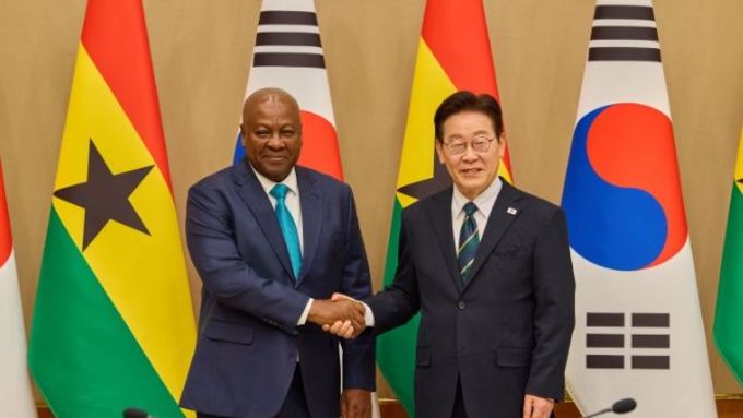 한-가나, '해양안보협력 양해각서' 체결…"해양 치안 협력 체계 발전"