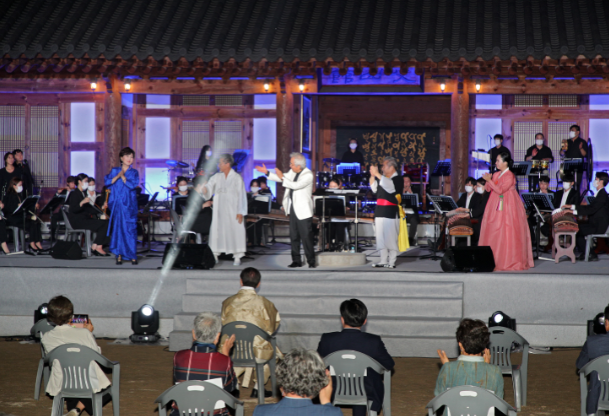 제15회 기산국악제전 국악 한마당 출연진 커튼콜