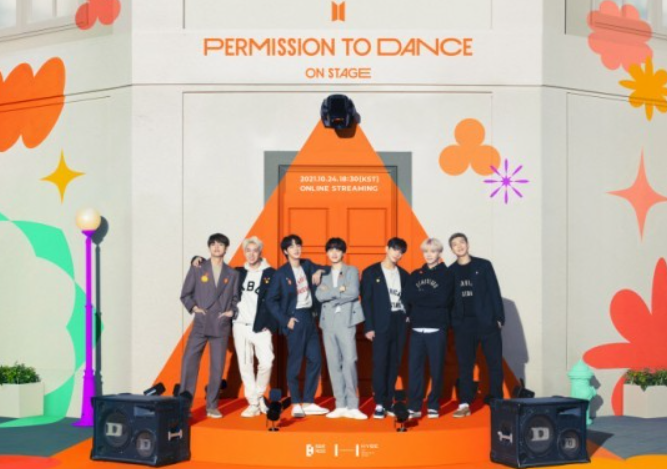 방탄소년단 '퍼미션 투 댄스 온 스테이지'. (사진=빅히트 뮤직 제공).