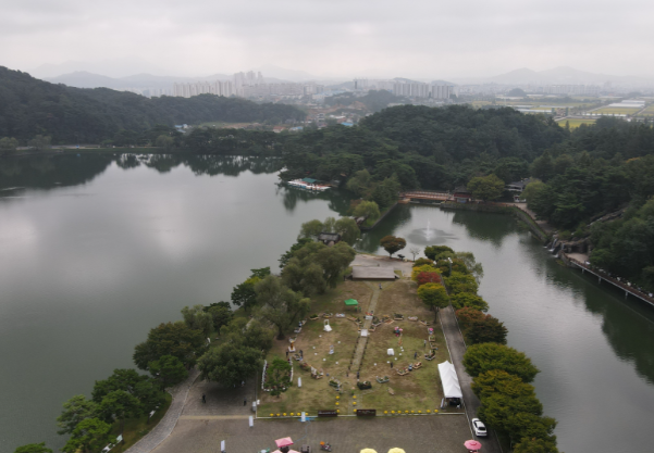 한평정원 페스티벌 전경