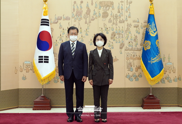 신임 대법관 임명장 수여식