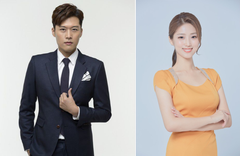 왼쪽부터 MC 김일중,유세진