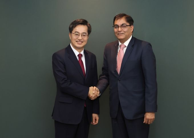 김동연 경기도지사, 주한 인도 대사 면담