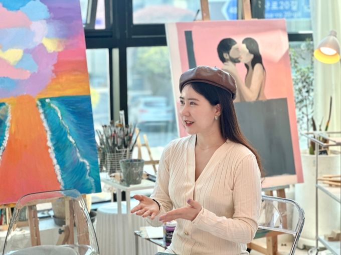 직장인 취미미술학원 '샤뜰리에화실'