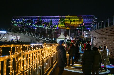 2023 세종 빛 축제서 목재활용 무드등 만들어요