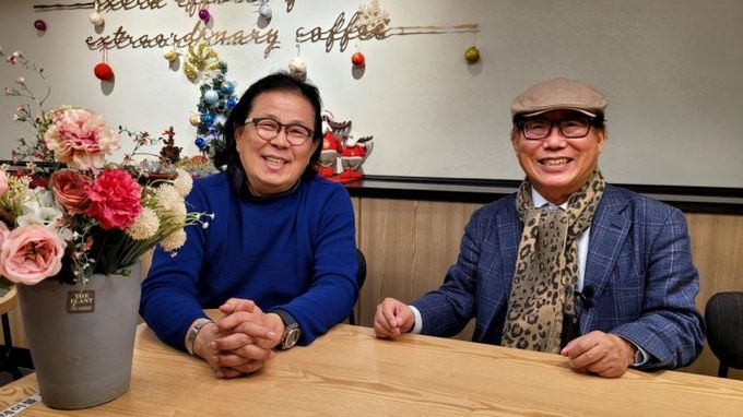(좌) 오창호(성악가) (우) 탁계석( 예술비평가회장) 
