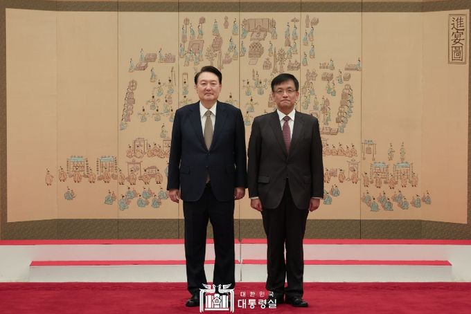 신임 장관 임명장 수여식