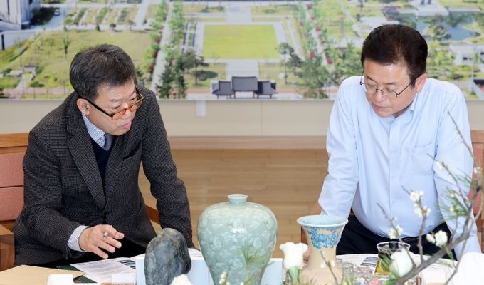 울릉군수, 경상북도지사 면담 및 주요 정책안 건의