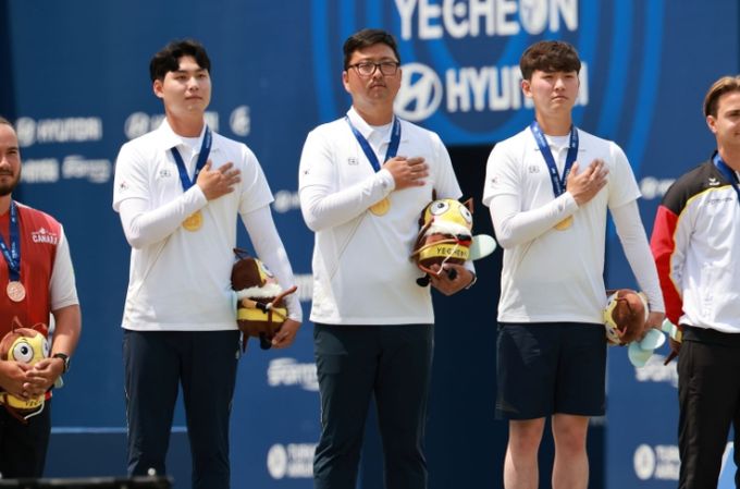 남자 단체 금메달