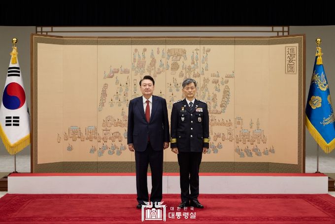 경찰청장 임명장 수여식