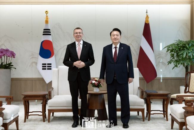 한-라트비아 정상회담
