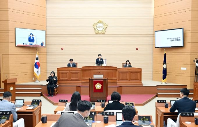 보령시의회, 제267회 임시회 개회