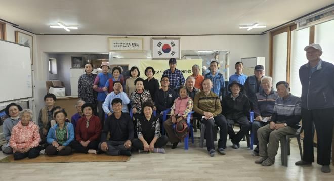 주민설명회 단체사진