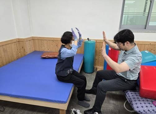 중증장애인 일상생활동작훈련
