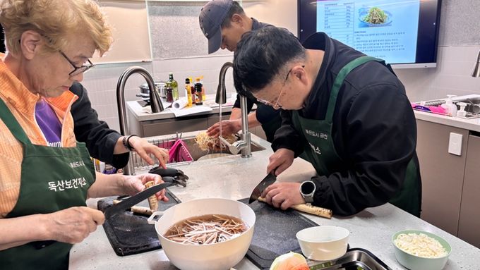 5월 20일 진행된 농아인을 위한 맞춤형 영양 특강 진행 모습