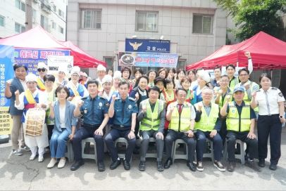 중앙지구대 생활안전협의회,‘사랑의 짜장면 나눔행사’