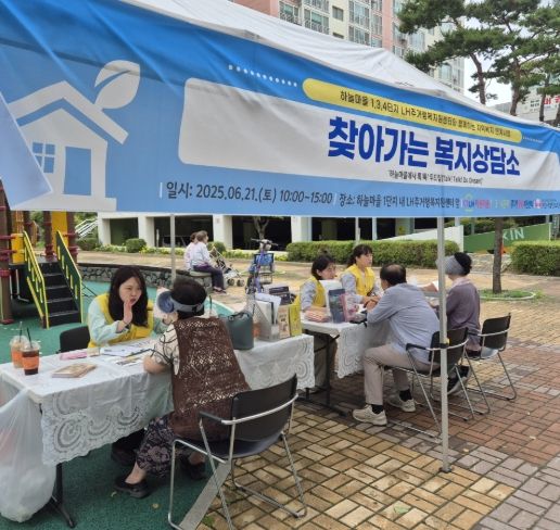 찾아가는 복지상담소‘하늘마을에서 톡!톡! 두드림(Talk! Talk! Do Dream)’