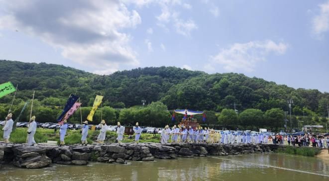 농다리 축제 사진