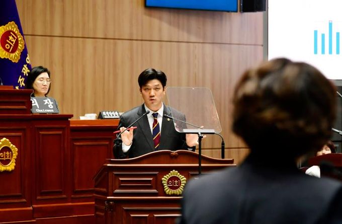 이명노 광주광역시의원“30년 방치된 서진병원, 또‘검토 중 ?… 광주시는 결단하라”