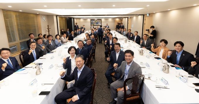 경기도 민주당 국회의원.원외위원장 정책간담회
