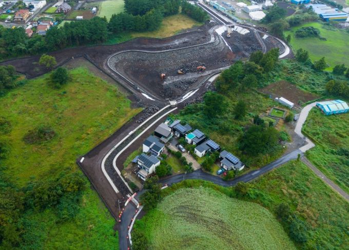 와흘·대흘 우수저류지 설치 현장