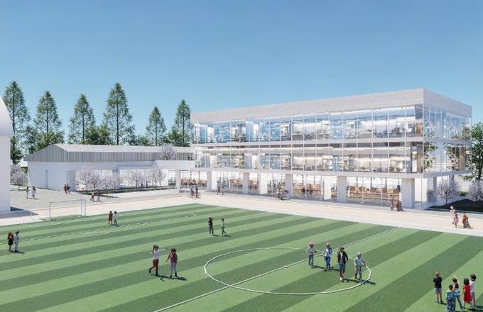 대전 대덕구 새일복합문화센터 조감도