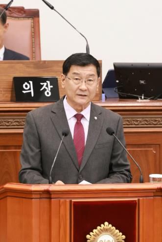 창원시의회 김우진 의원, 대산면 일반산단·도시가스 문제 해결 촉구