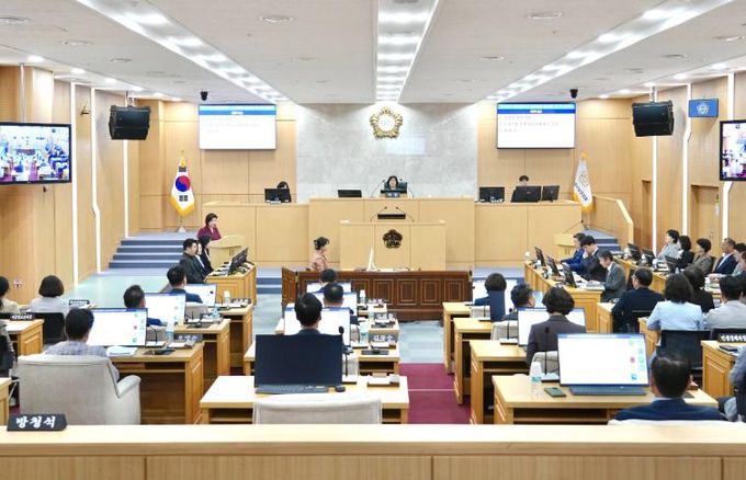 광주광역시  남구의회, 제315회 임시회 개회