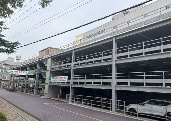익산시, 영등동 주차타워 개방…