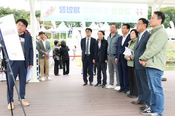 금호강 수상레저시설 방문 및 점검