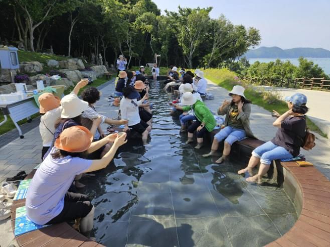 완도 약산 해안치유의 숲(족욕 프로그램)
