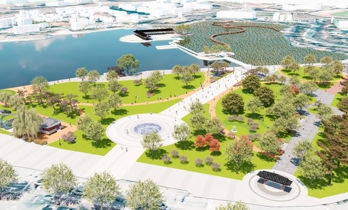 덕진공원, 체류형 문화공원 완성 ‘눈앞’ (열린광장 조감도)