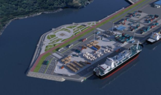 제주외항 2단계 개발사업 조감도