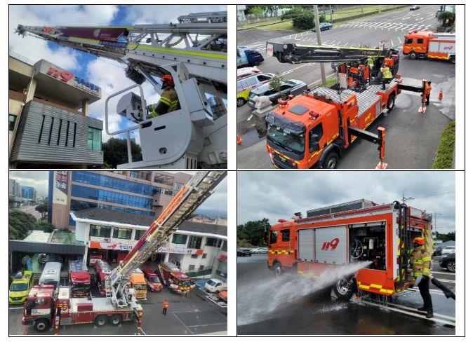 2025년 주력소방자동차 조작능력 평가