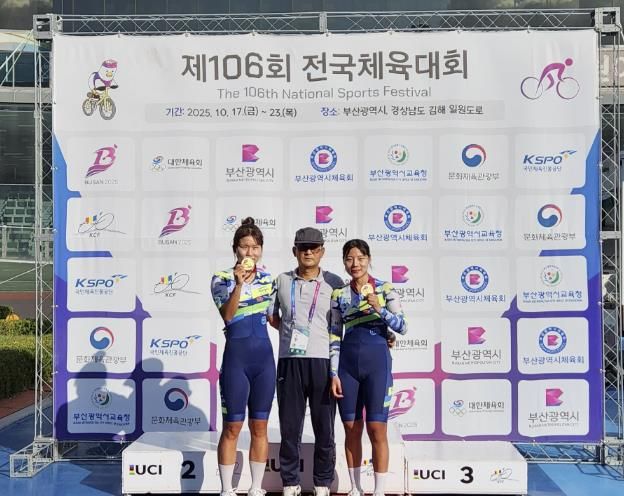 상주시청 사이클팀, 제106회 전국체육대회 금1, 은2, 동1 획득!!