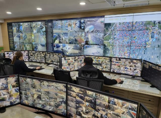 상주시 CCTV통합관제센터 관제요원 상주경찰서장 감사장 수여