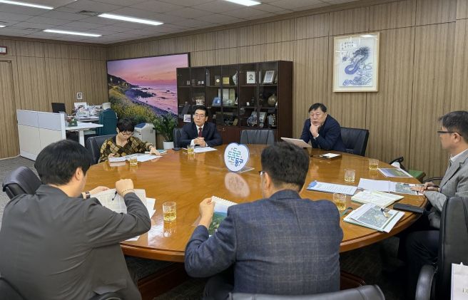 테마 숲길 조성 중간보고회