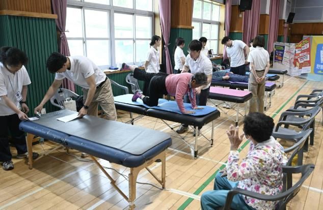 홍성군, 찾아가는 ‘농촌 왕진버스’ 성료