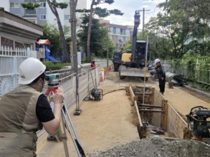 양천구 노후 하수관로 정비모습