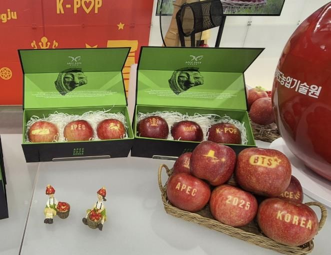 문경 감홍 사과, APEC 정상회의서 빛나