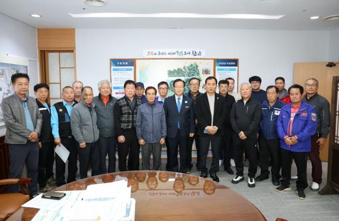 유희태 완주군수, 개인택시 운수종사자 소통 간담회