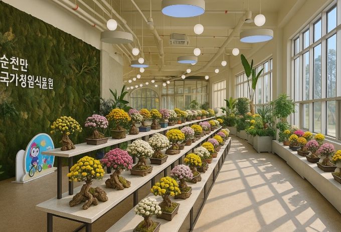 ‘2025 국화 분재 전시회’ 개최